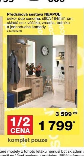 Předsíňová sestava NEAPOL