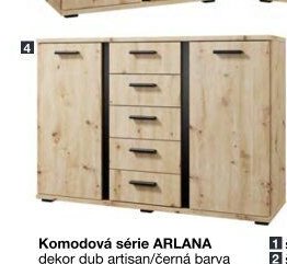 Komodová série ARLANA 4