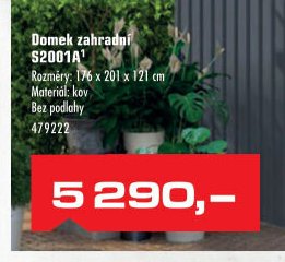 Domek zahradní S2001A