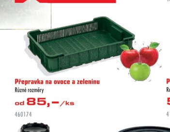 Přepravka na ovoce a zeleninu