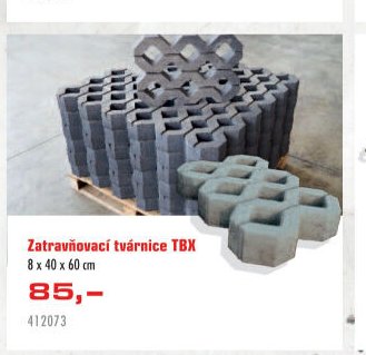 Zatravňovací tvárnice TBX