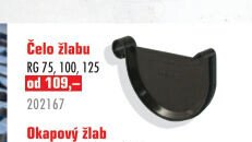 Čelo žlabu
