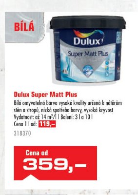 Dulux Super Matt Plus