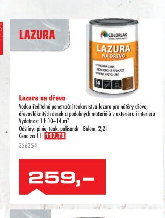 Lazura na dřevo
