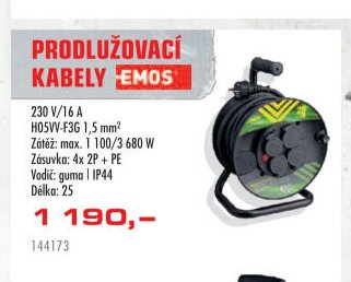 Prodlužovací kabel EMOS