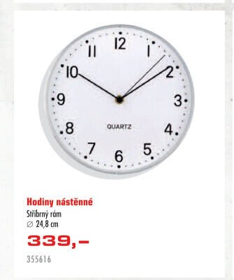 Hodiny nástěnné