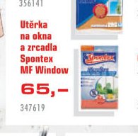 Utěrka na okna a zrcadla Spontex MF Window
