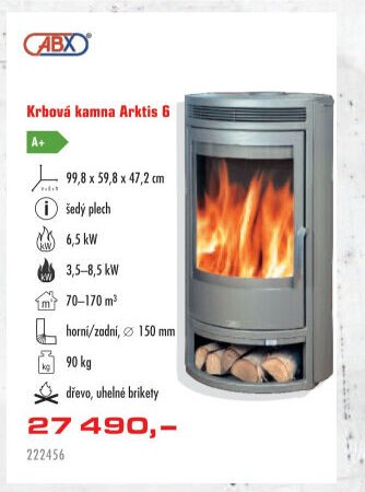 Krbová kamna Arktis 6