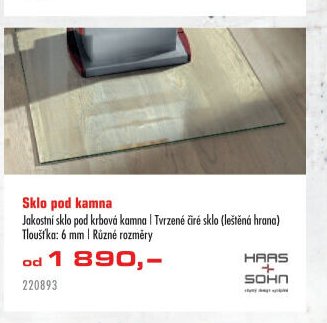 Sklo pod kamna