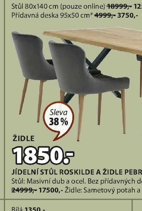 ŽIDLE PEBRINGE