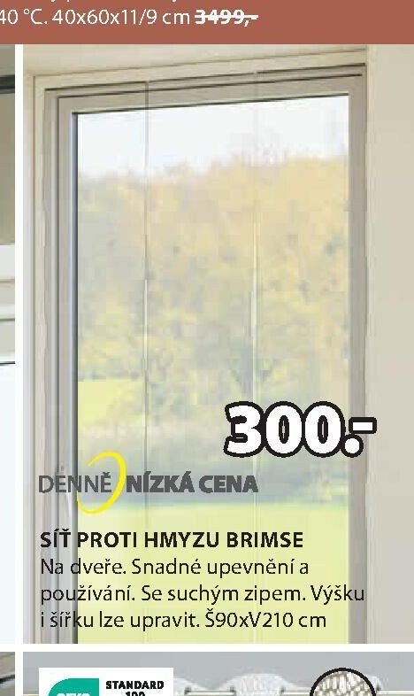 SÍŤ PROTI HMYZU BRIMSE