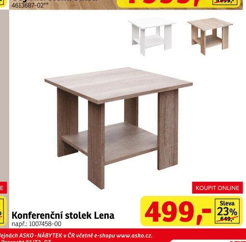 Konferenční stolek Lena