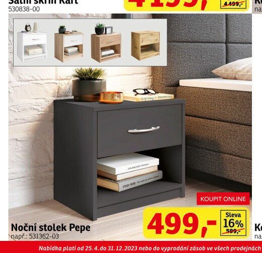 Noční stolek Pepe