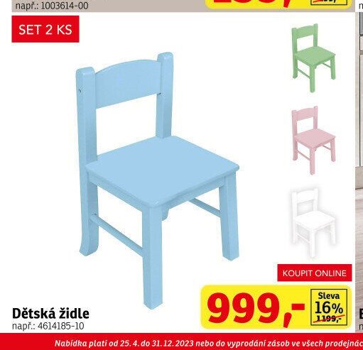 Dětská židle