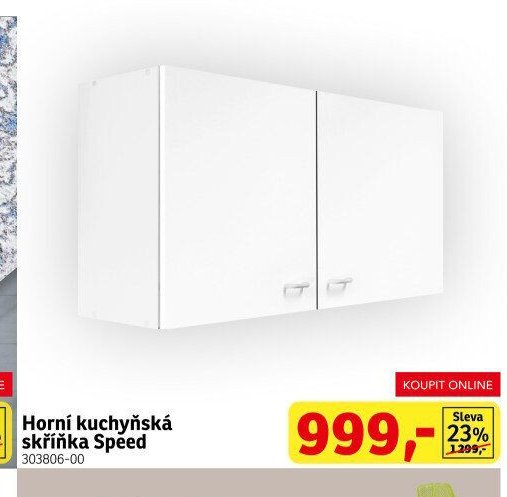 Horní kuchyňská skříňka Speed