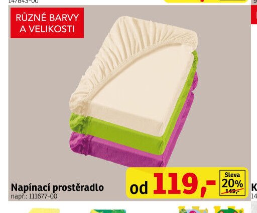 Napínací prostěradlo