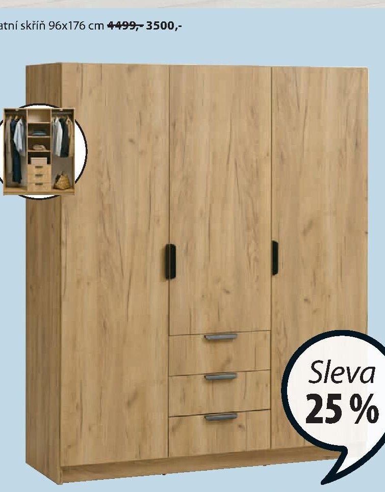 ŠATNÍ SKŘÍŇ JENSLEV