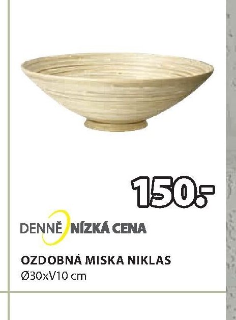 OZDOBNÁ MISKA NIKLAS