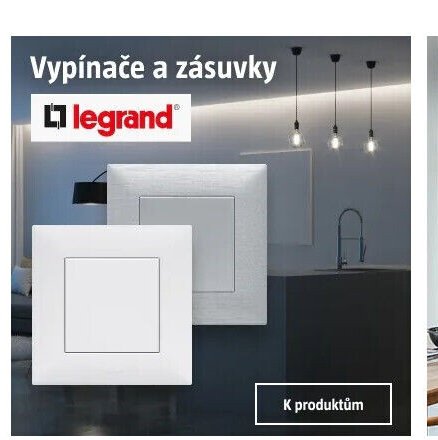 Vypínače a zásuvky