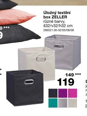 Úložný textilní box ZELLER