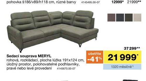 Sedací souprava MERYL