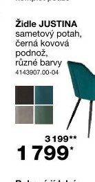 Židle JUSTINA