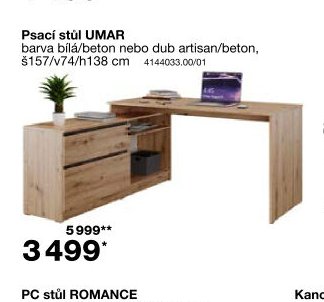 Psací stůl UMAR