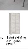 Šatní skříň ANGEL .01