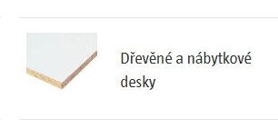 Dřevěné a nábytkové desky