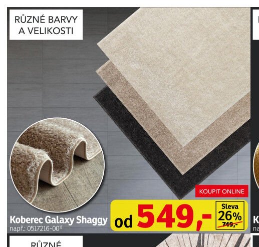 Koberec Galaxy Shaggy