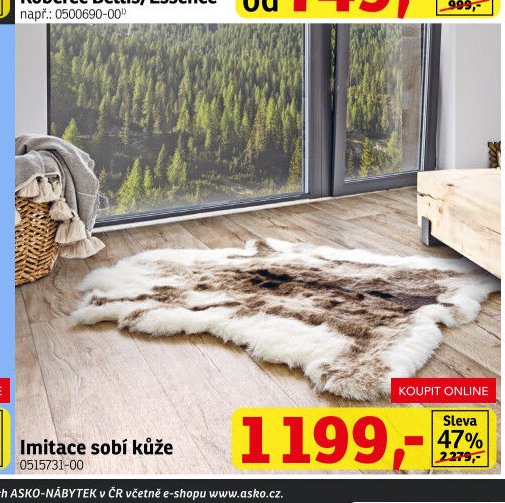 Imitace sobí kůže