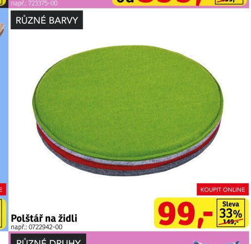 Polštář na židli