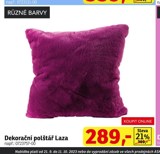 Dekorační polštář Laza