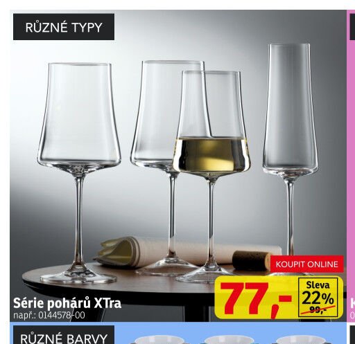 Série pohárů XTra