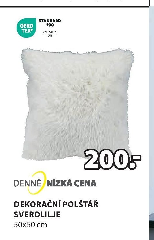 DEKORAČNÍ POLŠTÁŘ SVERDLILJE