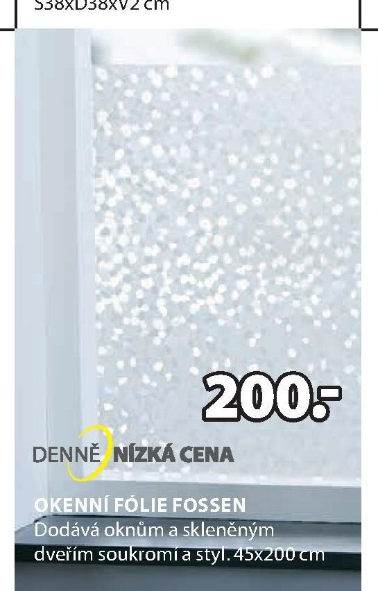 OKENNÍ FÓLIE FOSSEN