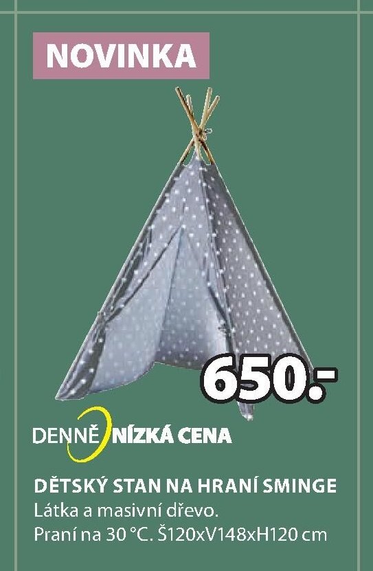 DĚTSKÝ STAN NA HRANÍ SMINGE