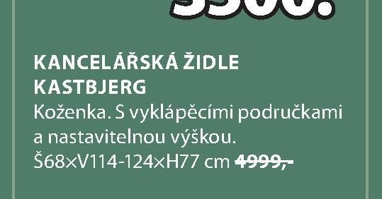 KANCELÁŘSKÁ ŽIDLE KASTBJERG