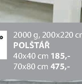 POLŠTÁŘ 40x40 cm
