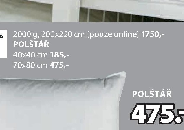 POLŠTÁŘ 70x80 cm