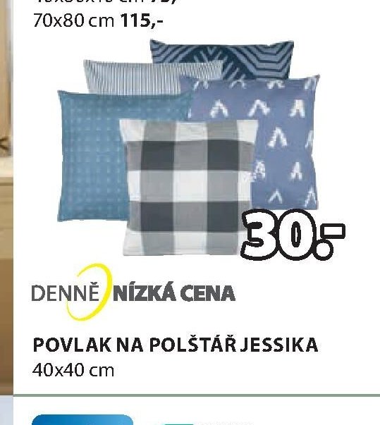 POVLEČENÍ NA POLŠTÁŘ JESSIKA