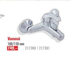 Vanová baterie Sázava 100/150 mm
