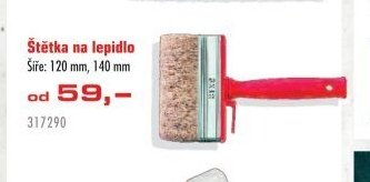 Štětka na lepidlo