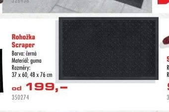 Rohožka Scraper