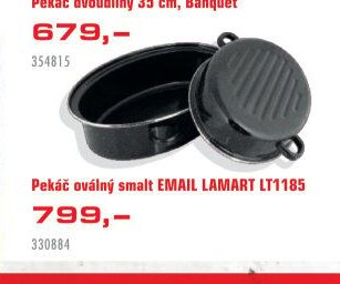Pekáč oválný smalt EMAIL LAMART LT1185