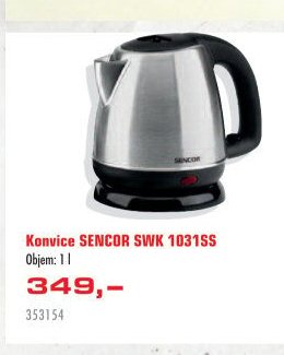 Konvice SENCOR SWK 1031SS