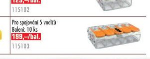 Svorka Wago (5 vodičů)