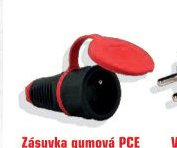 Zásuvka gumová PCE