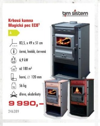 Krbová kamna Magická pec ECO