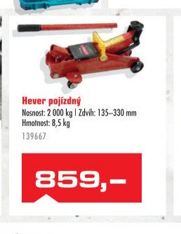 Hever pojízdný